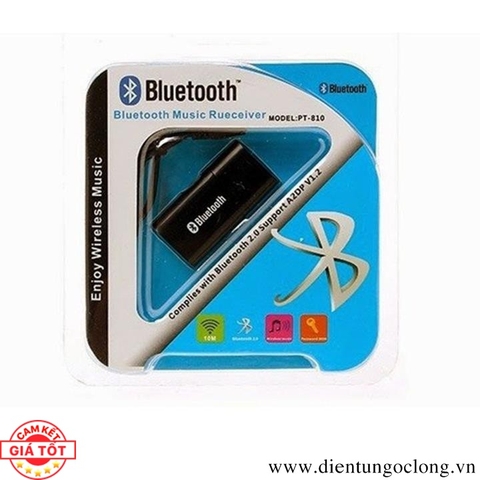USB bluetooth 810 Biến Loa Thường Thành Loa Bluetooth