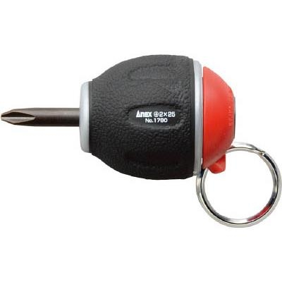 Tô vít thân ngắn 4 cạnh cỡ 2x25mm ANEX- #1780-2-25 (Stubby Screwdriver)