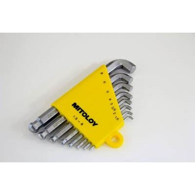 Bộ thanh vặn lục giác gồm 9 chi tiết mã HBS900S ( MW2944421), hiệu Mitoloy/ Nhật, mới 100%