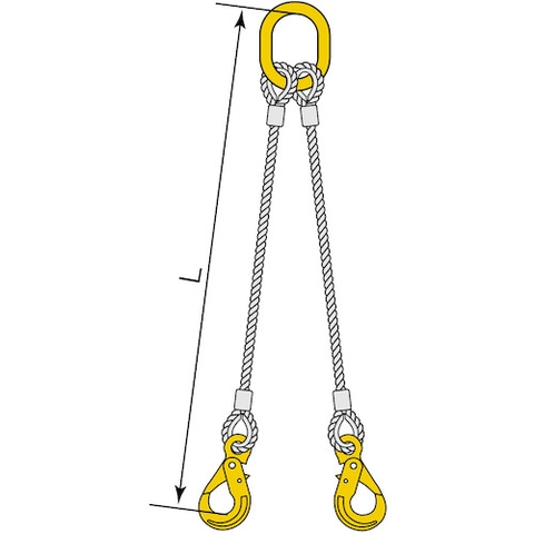 Kondotec Việt Nam | Kondotec 2-point suspension JIS locking wire φ12×2M HJJ・HMG MW5880989