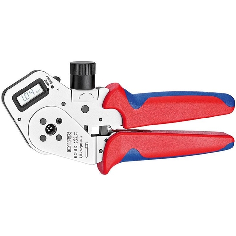 Kìm ép cos tròn 4 điểm kẹp Knipex - #975-63DG(Four mandrel crimping plier for turned contacts)