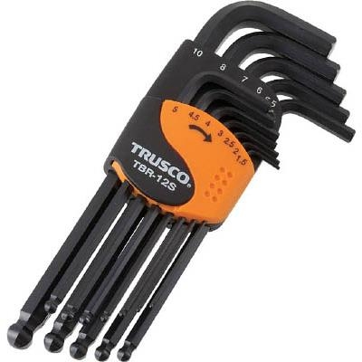 Bộ lục năng 12 chi tiết Trusco - # TBR-12S ( Ball-Point Hexagonal Wrench)
