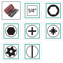 RL.NANO1-Bộ tô vít 38 chi tiết  FACOM- # 426017.0100