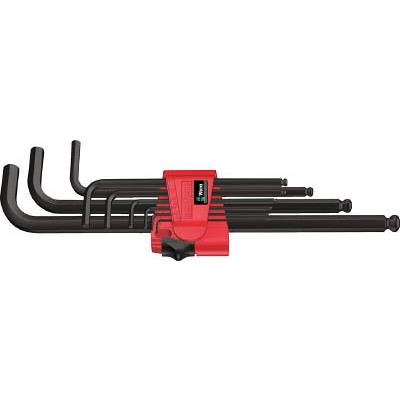 Bộ lục giác 9Pc Wera - # 022086 (Ball -Point Key Wrench)