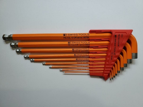 PB 212L H-10 OR - Bộ lục giác đầu bi PB SWISS TOOLS -# 424455.0400