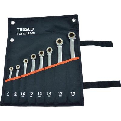 Bộ cờ lê bánh cóc Trusco - # TGRW-800L (Ratchet Cobination Wrench)