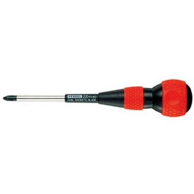 Tô vít 4 cạnh cỡ 1x75mm Vessel - #  220-1-75 ( Ball Grip Screwdriver )