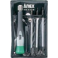 Bộ vít đầu lục năng 4Pc ANEX - # 3601 (Precision Screwdriver)