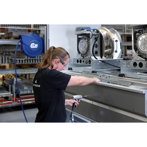 Cuộn dây hơi tự rút 7m 8x12mm Connection R1/4 CEJN 19-911-2020