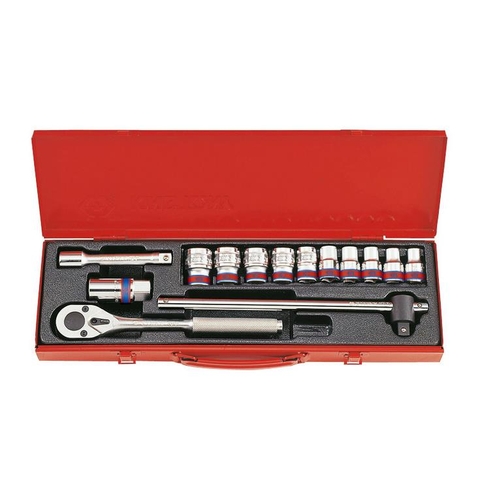 Bộ khẩu tay vặn 1/2inch gồm 14 chi tiết 4514MR