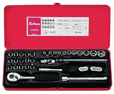 2258M - Bộ khẩu, tuýp, tay vặn  KOKEN - # 426220.0100