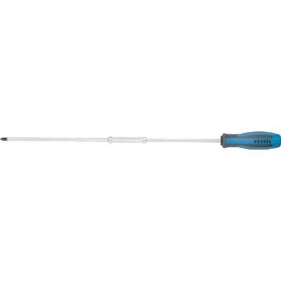 Tuốc nơ vít 4 cạnh siêu dài cỡ 2mm Vessel - # 900-2-400 ( Megadora Series)