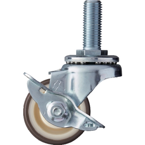 Hammer Caster Việt Nam | Hammer screw-in caster 420SA series (urethane wheel with nylon wheel B) with swivel stopper MW3365233