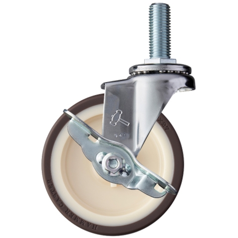 Hammer Caster Việt Nam | Hammer screw-in caster 420EA series (nylon wheel urethane wheel) with free stopper MW3670627