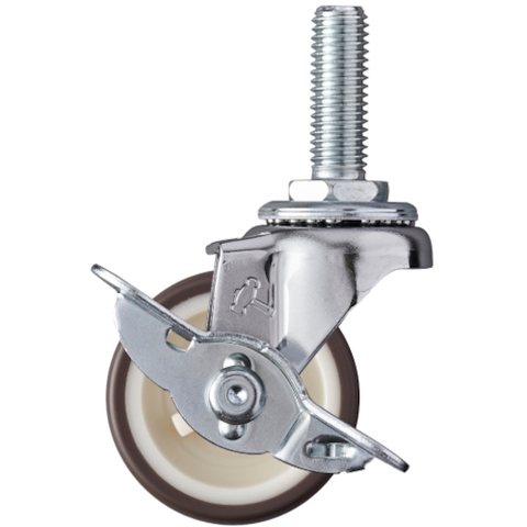 Hammer Caster Việt Nam | Hammer screw-in caster 420EA series (nylon wheel urethane wheel) with free stopper MW3670651