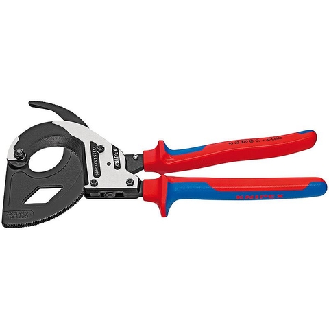 Kìm cắt cáp bánh cóc Knipex-# 9532320 (Cable cutter ratchet type)