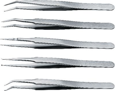 SMD - Bộ nhíp kẹp inox RUBIS -# 449002