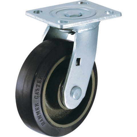 Hammer Caster Việt Nam | Hammer plate type heavy load caster 500BPS series (casting wheel rubber wheel) Flexible MW3929736