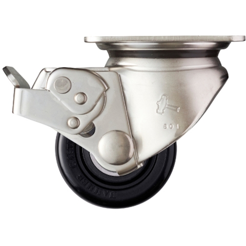 Hammer Caster Việt Nam | Hammer All Stainless Steel Low Floor Heavy Load Caster with Flexible SP Nylon B Car MW8144440