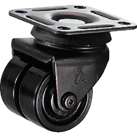 Hammer Caster Việt Nam | Hammer plate type low floor medium load caster 550P series (nylon wheel) Flexible MW1251414