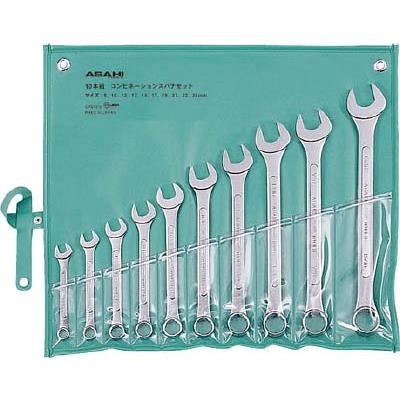 Bộ cờ lê 10 chi tiết Asahi - #CPS1010 (Combination Wrenches)