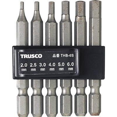 Bộ đầu vít lục giác gồm 6 chi tiết mã THB-6S ( MW3304019), hiệu Trusco/ Nhật, mới 100%
