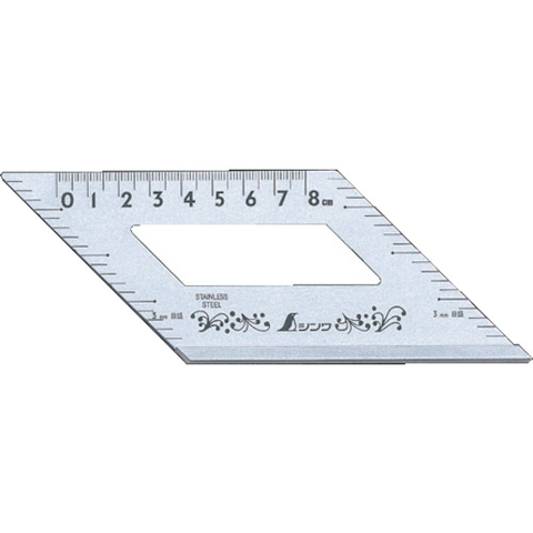 SHINWA Việt Nam | Shinwa stop type ruler with scale MW8163905