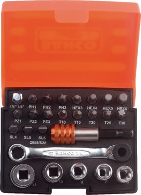 6860175- Bộ đầu vặn vít BAHCO - # 426045.0100