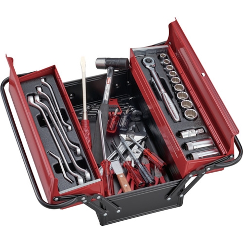 TONE Việt Nam | TONE Maintenance Tool Set Tool Set (for Auto Mechanics) Width 410 x Depth 220 x Height 170 mm Set Includes 39 Items MW1200381
