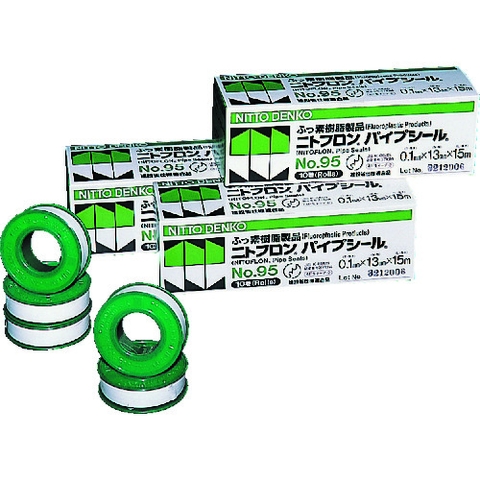 NITTO DENKO Việt Nam | Nitto Nitoflon Pipe Seal No. 95JIS 0.1mm x 13mm x 15m MW1247166