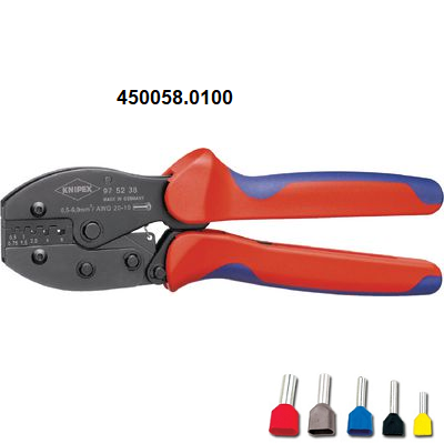 97 52 38 | 97 52 08 - Kìm ép cos pin rỗng KNIPEX - #450058