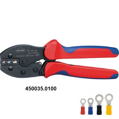 97 52 36 | 97 52 06 - Kìm ép đầu cos tròn RV KNIPEX - #450035