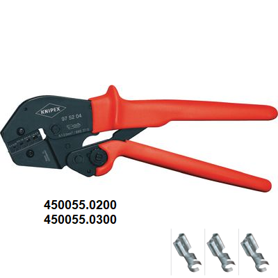 9752 34 | 9752 35 | 9752 04 | 9752 05 - Kìm ép cos càng trần KNIPEX - #450055