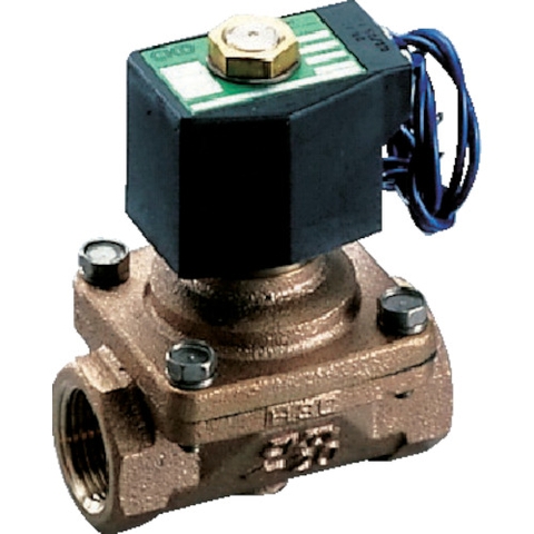CKD Việt Nam | CKD Pilot kick type 2-port solenoid valve (Multi-Rex valve) ADK11 series Bronze body Grommet lead wire MW1103776