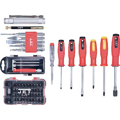 Bộ dụng cụ xách tay 136 chi tiết JET - #  428866.0100