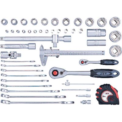 Bộ dụng cụ xách tay 136 chi tiết JET - #  428866.0100