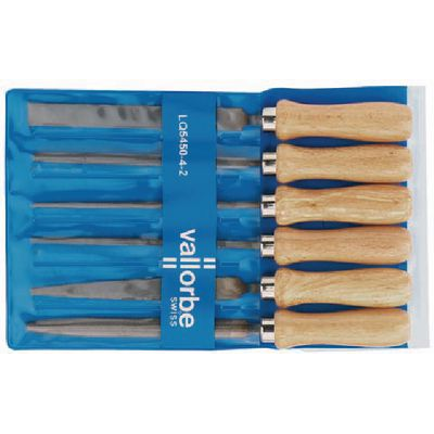 LQ5450-4 - Bộ giũa 6 chi tiết VALLORBE-# 318300