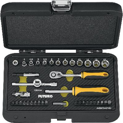 Bộ khẩu, đầu vít 1/4 inch gồm 40 chi tiết  FUTURO- #426276