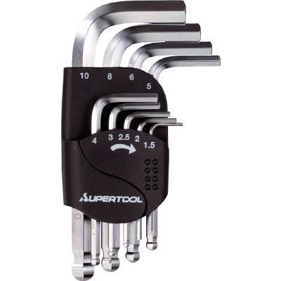 Bộ lục giác đầu bi thân ngắn SUPERTOOL -# HKSB7S | HKSB9S