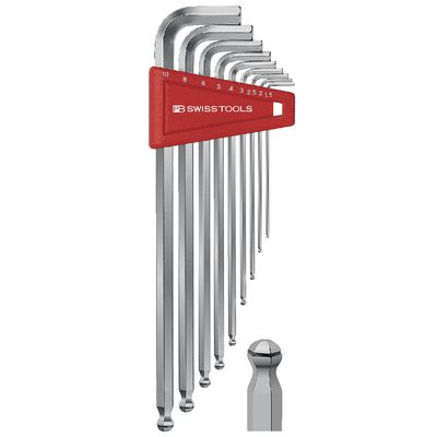 PB 212 LR-H10 | Bộ lục giác đầu bi PB SWISS TOOLS -# 424490.0100
