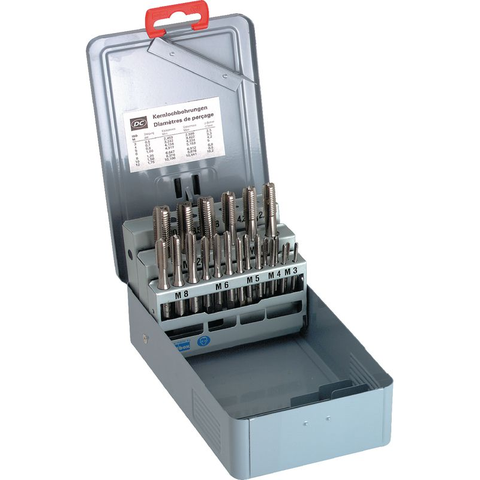 Bộ mũi taro ren 28 chi tiết M3-M12  DC -# 272160