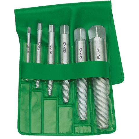 Bộ mũi tháo bulong gãy 3...24 mm KUKKO -#466670