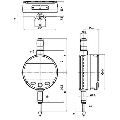 Đồng hồ so điện tử SYLVAC-# 121470