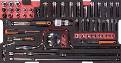 Bộ dụng cụ di động 194 chi tiết BAHCO-# 428805