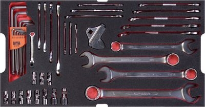 Bộ dụng cụ di động 194 chi tiết BAHCO-# 428805