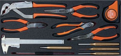Hộp dụng cụ kim loại 146 chi tiết  BAHCO-# 428825