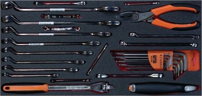 Hộp dụng cụ kim loại 137 chi tiết BAHCO-# 428830