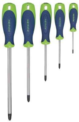 Bộ tô vít 4 cạnh 5 chi tiết FUTURO - NERIOX # 434405.0200