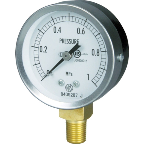 Nagano JIS general-purpose pressure gauge (A-frame vertical type, φ60) MW2772591