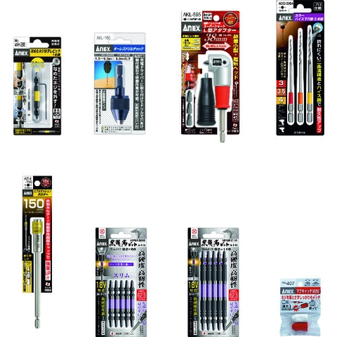 Annex Tool Việt Nam | Annex 2019 Tip Tools 8 Piece Set with Case For Building Materials Route MW5352367